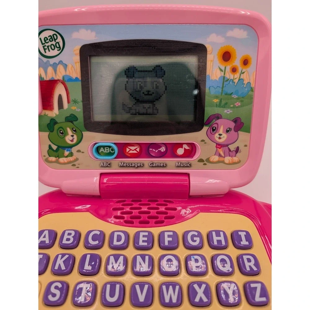 LeapFrog My Own Leaptop Pink Kids Learning Toy Laptop Scout &‎ Violet 2013